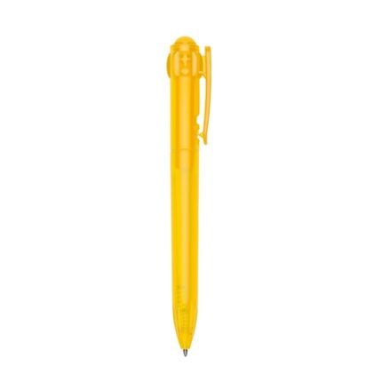 CANETA PLÁSTICA - AMARELO