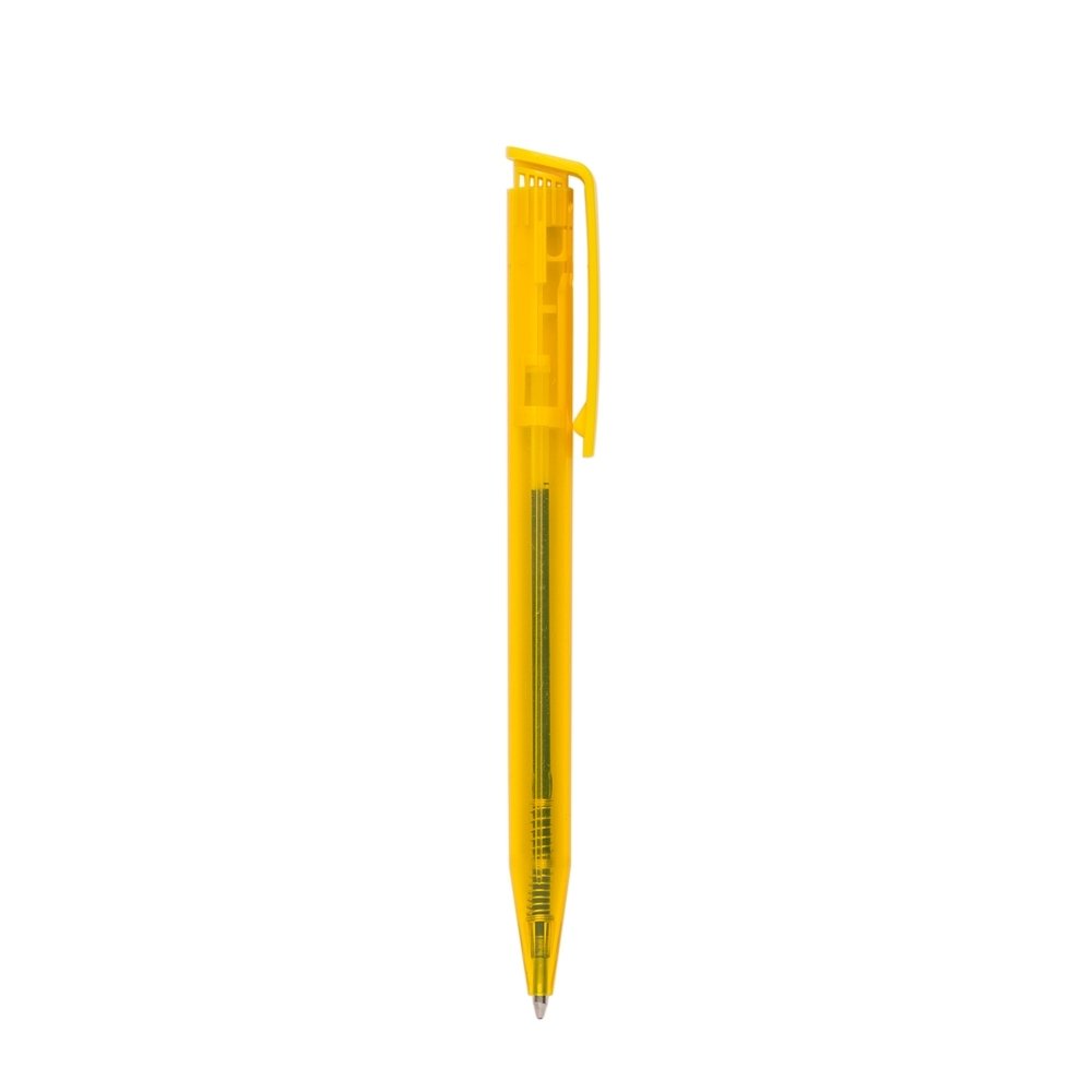 CANETA PLÁSTICA - AMARELO CANETA PLÁSTICA - AMARELO