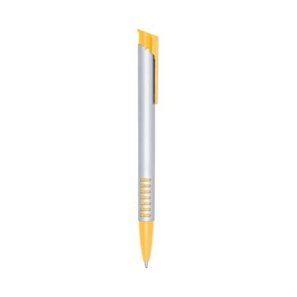 CANETA PLÁSTICA - AMARELO