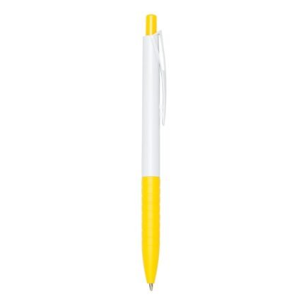 CANETA PLÁSTICA - AMARELO