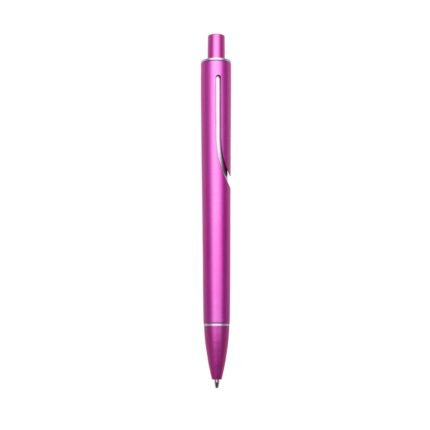 CANETA PLÁSTICA C/ 1 ANEL - ROSA