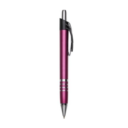 CANETA PLÁSTICA - ROSA