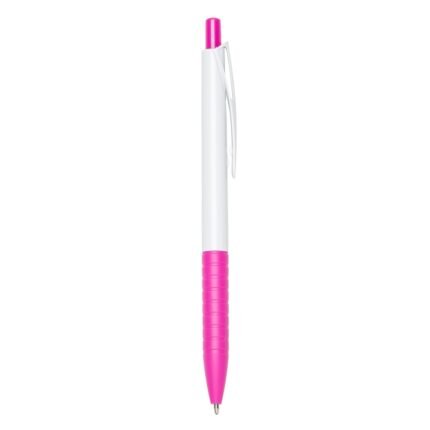 CANETA PLÁSTICA - ROSA