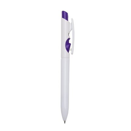 CANETA PLÁSTICA LEITOSA - ROXO - ROXO