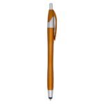 CANETA PLÁSTICA TOUCH - LARANJA - LARANJA