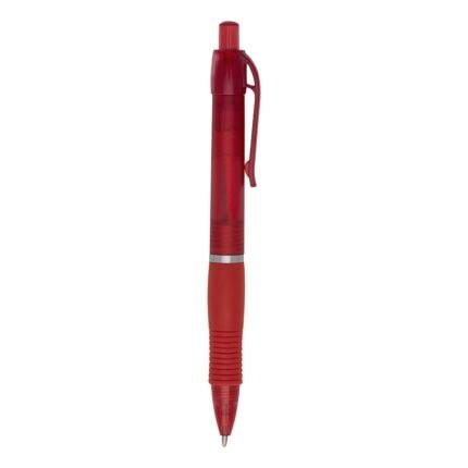 CANETA PLÁSTICA - VERMELHO