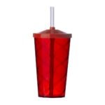 COPO PS 550ML - VERMELHO