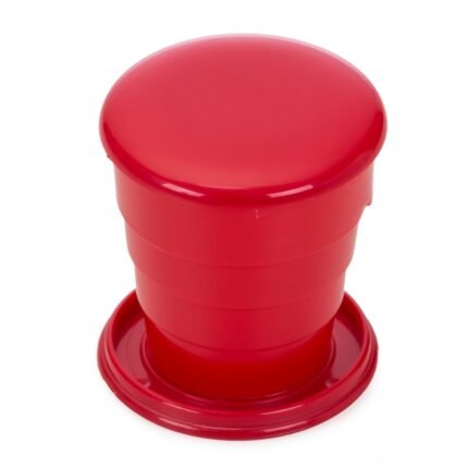 COPO RETRÁTIL 130 ML - VERMELHO