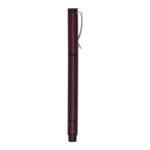 CANETA METAL C/ MARCA TEXTO - VERMELHO