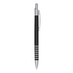 CANETA METAL C/ 7 ANEIS - PRETO