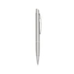 CANETA METAL C/ 1 ANEL - CINZA