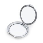 ESPELHO DE BOLSO DUPLO DOBRAVEL - CINZA - CINZA