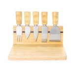 KIT QUEIJO C/ 6 PEÇAS - MARROM