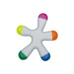 MARCA TEXTO SPLASH C/ 5 CORES - BRANCO