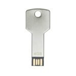 PEN DRIVE CHAVE 4 GB - CINZA