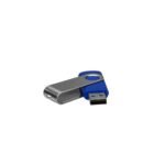 PEN DRIVE SM 4 GB GIRATÓRIO - AZUL