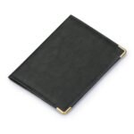 PORTA DOCUMENTO EM COURO SINTÉTICO - PRETO - PRETO