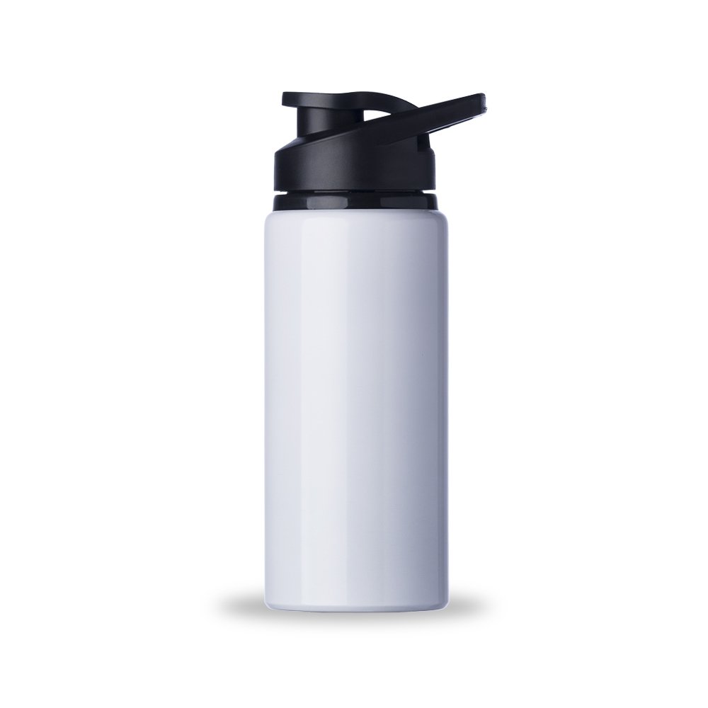 SQUEEZE ALUMINIO BRILHANTE 600ML - BRANCO SQUEEZE ALUMINIO BRILHANTE 600ML - BRANCO