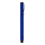 CANETA PLÁSTICA C/ MARCA TEXTO - AZUL